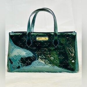 Louis Vuitton Monogram Patent Leather Shoulder Bag